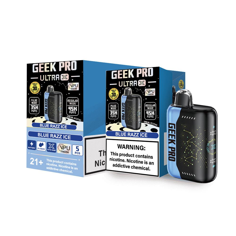 Geek Pro Ultra X 45K Disposable 30mL (5/pack) [TX Compliant]
