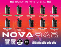 Nova Bar 35K Disposable 25mL (5/pack) [TX Compliant] - Clearance
