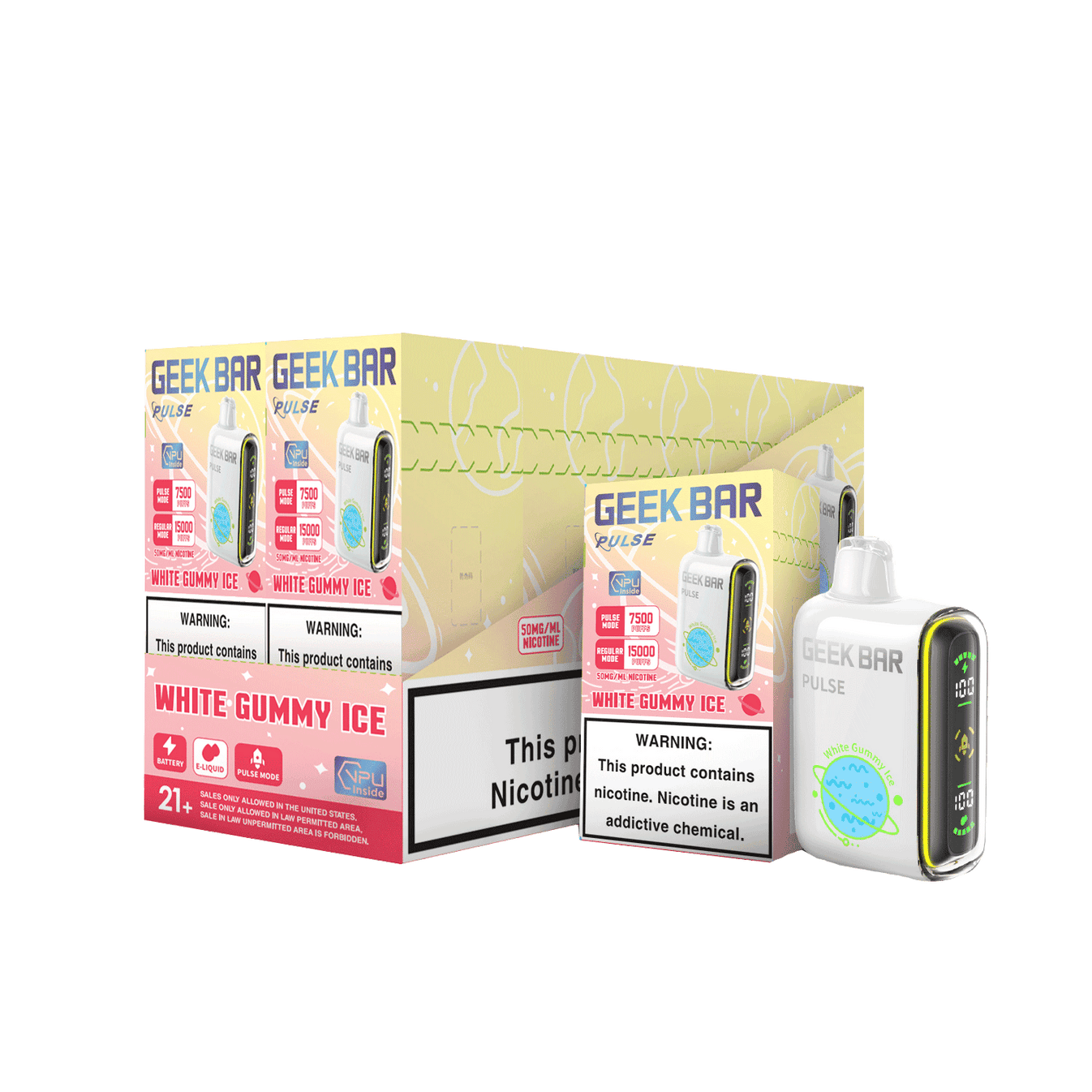 Geek Bar Pulse Disposable 16mL (5/Pack) – LA Vapor Inc