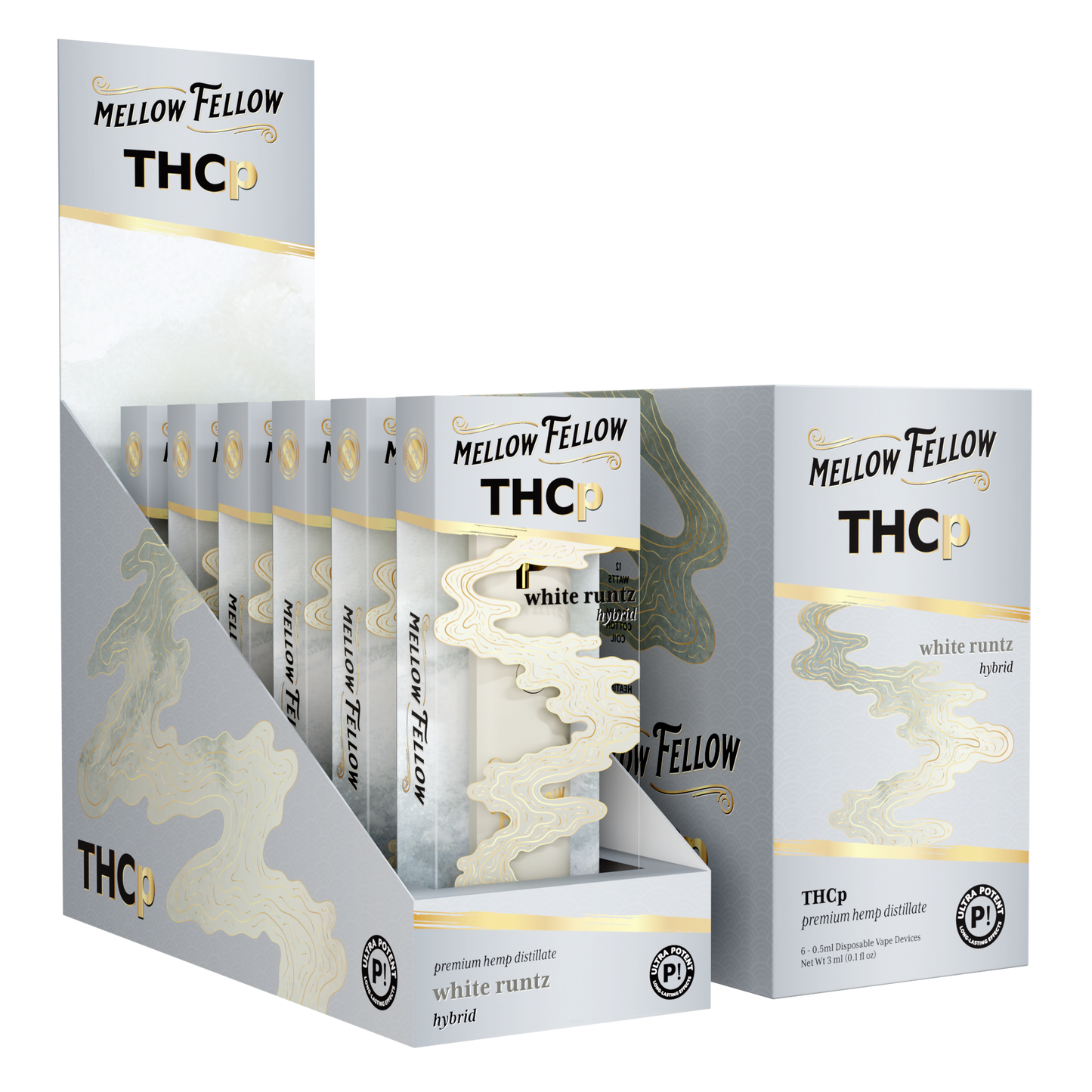 Mellow Fellow THC-P Disposable 0.5g (6/pack) [DROPSHIP]