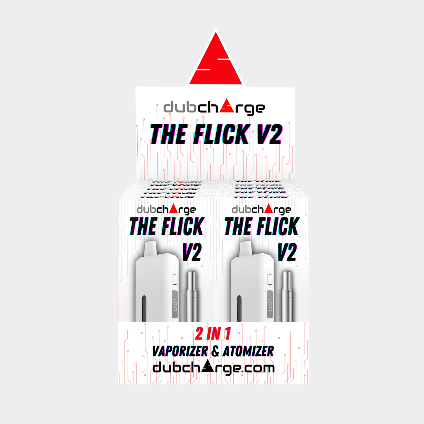 DubCharge Flick V2 Cartridge Battery (SINGLE) [DROPSHIP]