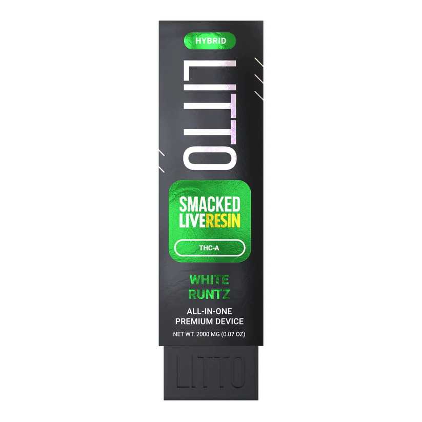 LITTO THC-A SMACKED Live Resin Disposable 2g  (SINGLE) [DROPSHIP]