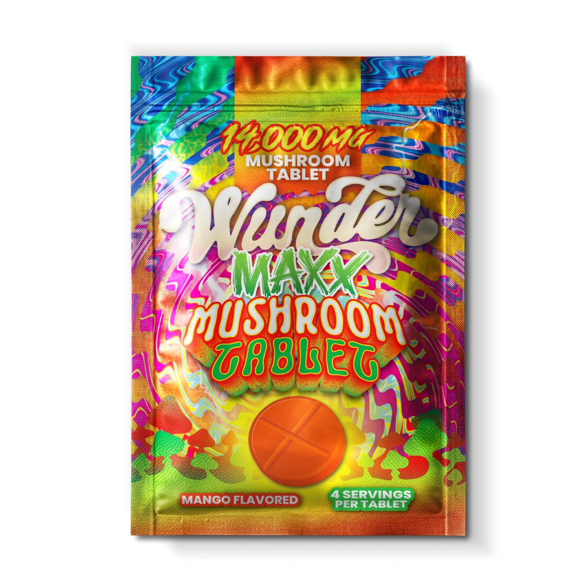 Wunder Maxx Mushroom Tablets 14000mg 1ct (30/Pack) [DROPSHIP]