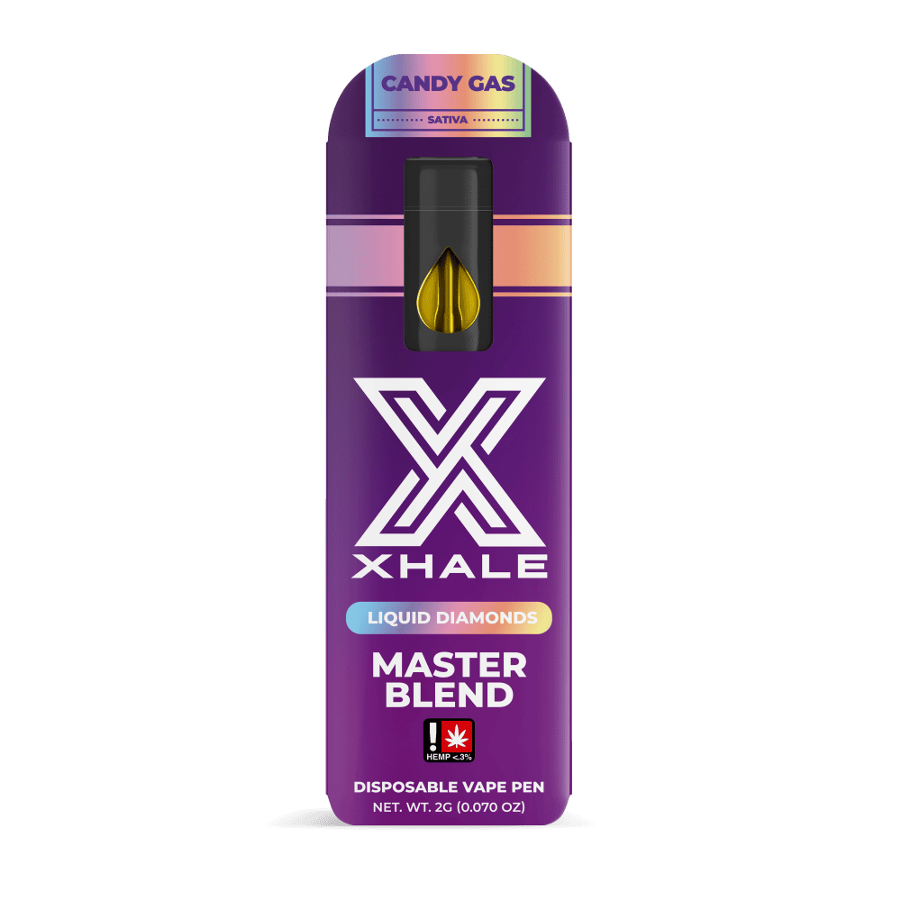 Xhale THC-A Liquid Diamonds Master Blend Disposable 2g (5/pack) [DROPSHIP]