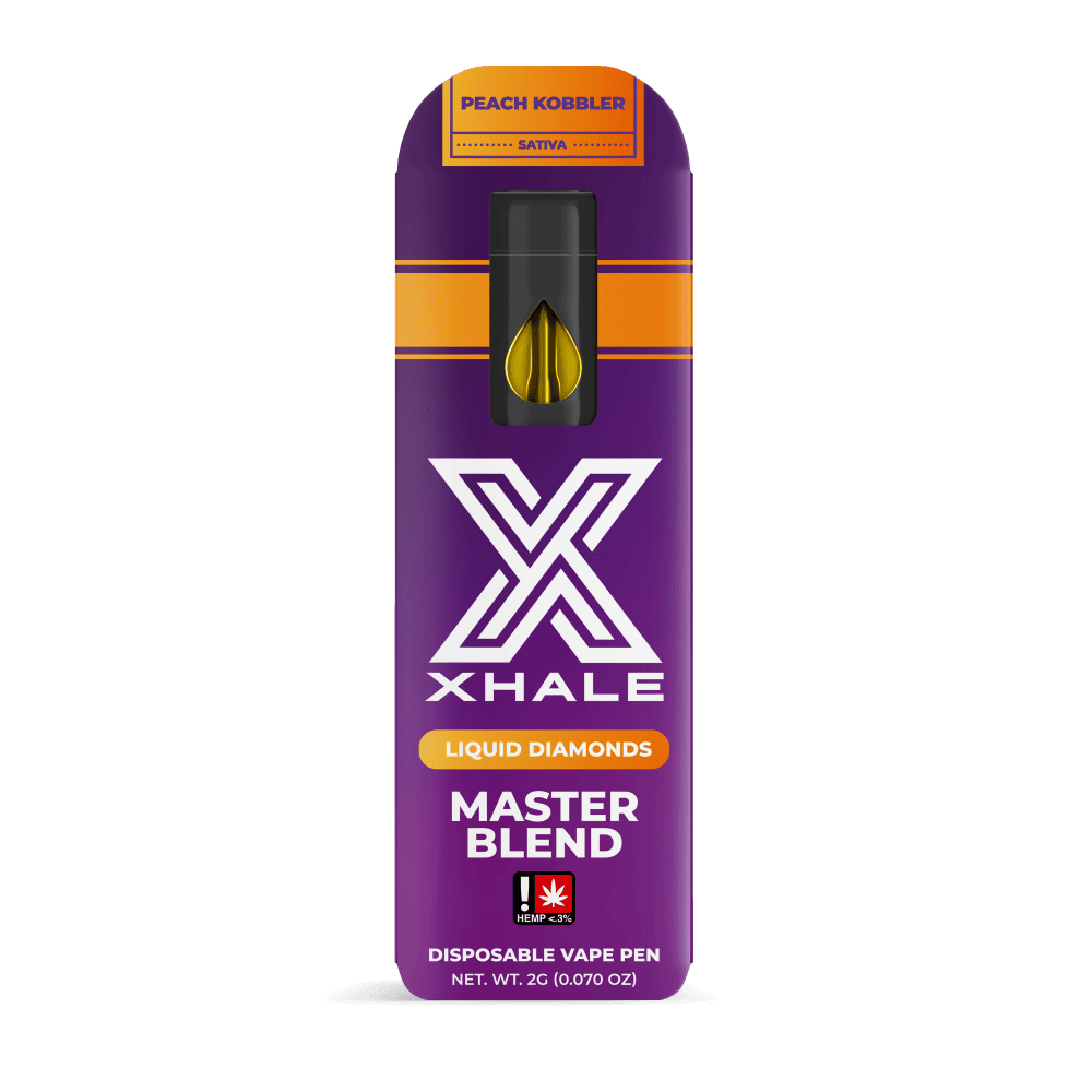 Xhale THC-A Liquid Diamonds Master Blend Disposable 2g (5/pack) [DROPSHIP]