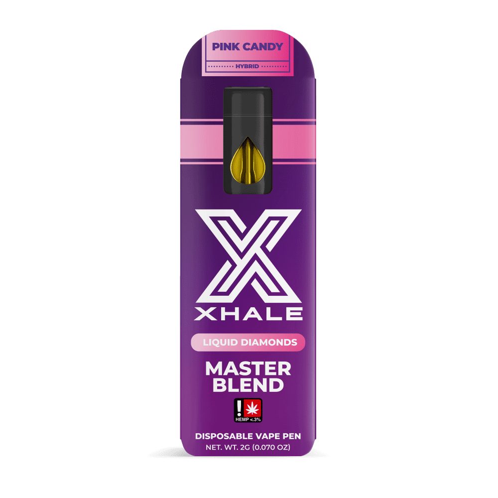 Xhale THC-A Liquid Diamonds Master Blend Disposable 2g (5/pack) [DROPSHIP]