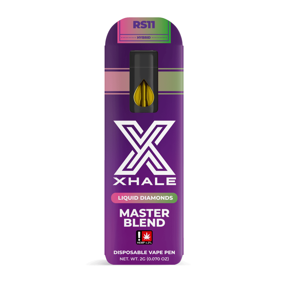 Xhale THC-A Liquid Diamonds Master Blend Disposable 2g (5/pack) [DROPSHIP]