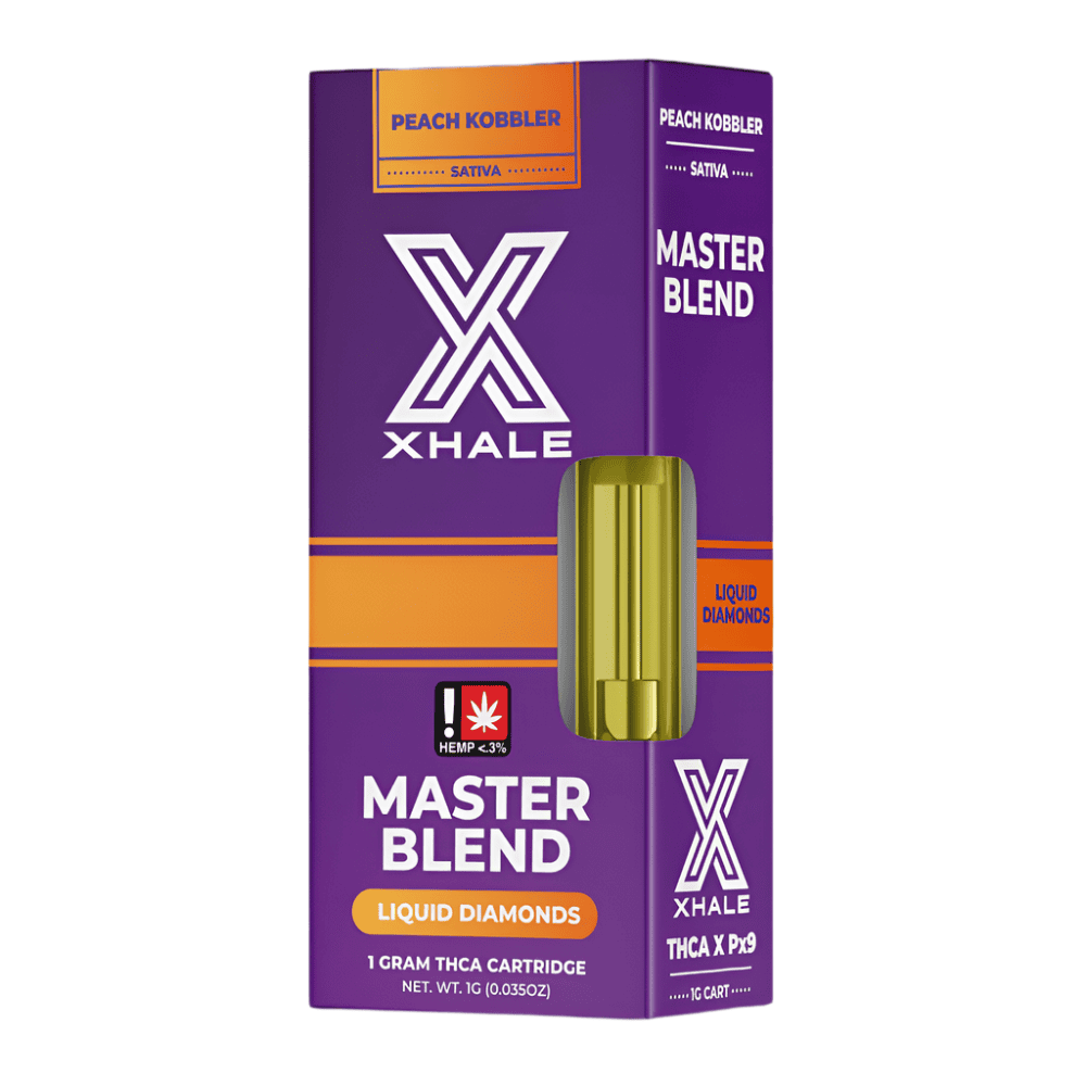 Xhale THC-A Liquid Diamonds Master Blend Cartridge 1g (5/Pack) [DROPSHIP]