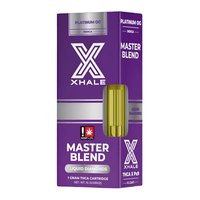Xhale THC-A Liquid Diamonds Master Blend Cartridge 1g (5/Pack) [DROPSHIP]