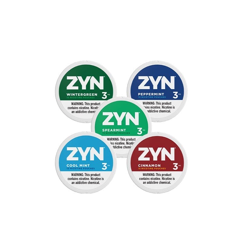 Zyn Nicotine Pouches 3mg (5/Pack)