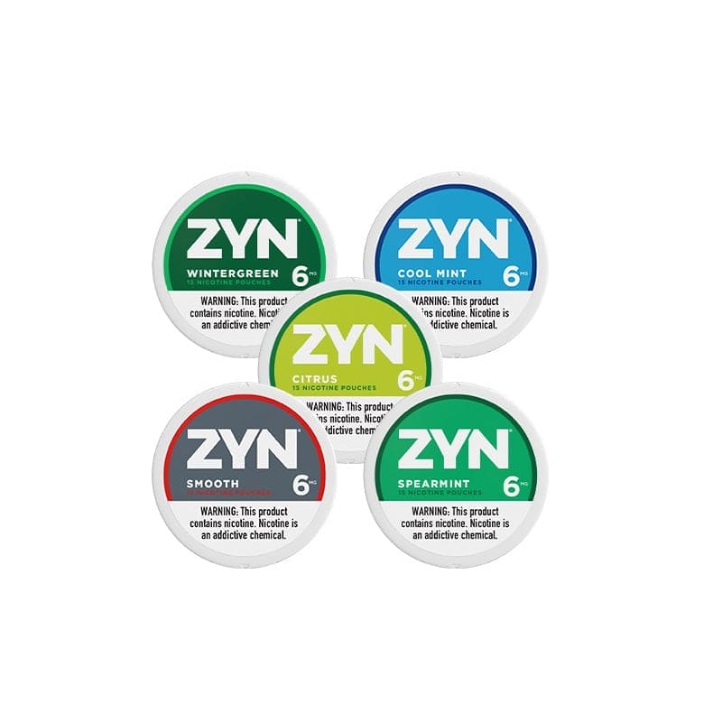 Zyn Nicotine Pouches 6mg (5/Pack)