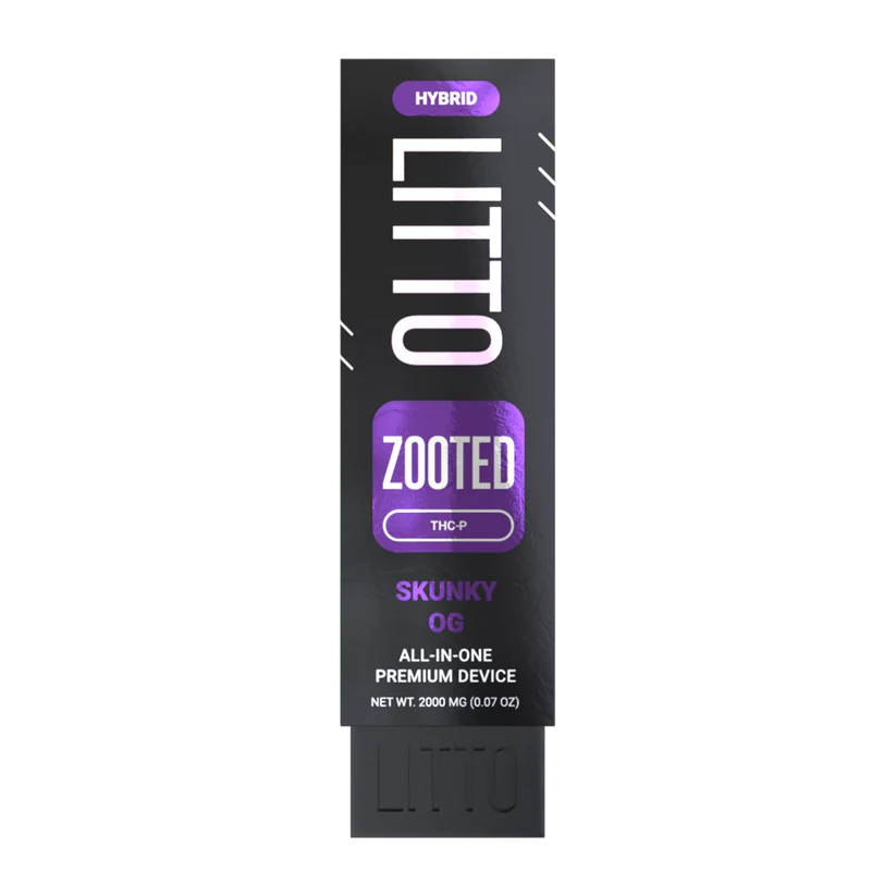 LITTO THC-P ZOOTED Disposable 2g (SINGLE) [DROPSHIP]