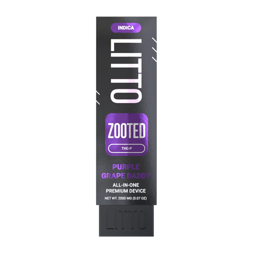 LITTO THC-P ZOOTED Disposable 2g (SINGLE) [DROPSHIP]