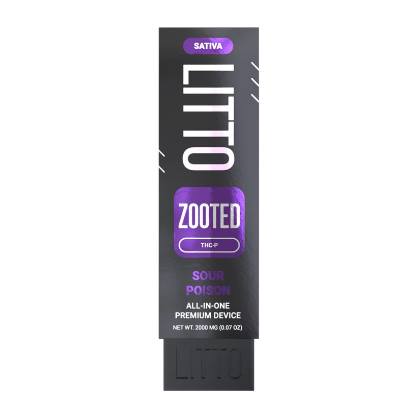 LITTO THC-P ZOOTED Disposable 2g (SINGLE) [DROPSHIP]