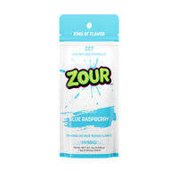 Zour Stash Diamond Infused Pre Roll 1.5g 2ct (10/pack) [TX Compliant]
