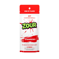 Zour Stash Diamond Infused Pre Roll 1.5g 2ct (10/pack) [TX Compliant]