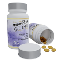 Mellow Fellow Wellness Softgel Capsules CBD 30ct (6/Pack) [DROPSHIP]