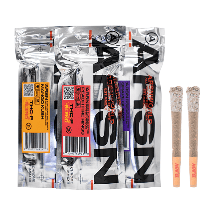 🎁 ARSN THC-P Diamond Dipped Hashhole Pre Roll 2g 2ct (SINGLE) (100% off)
