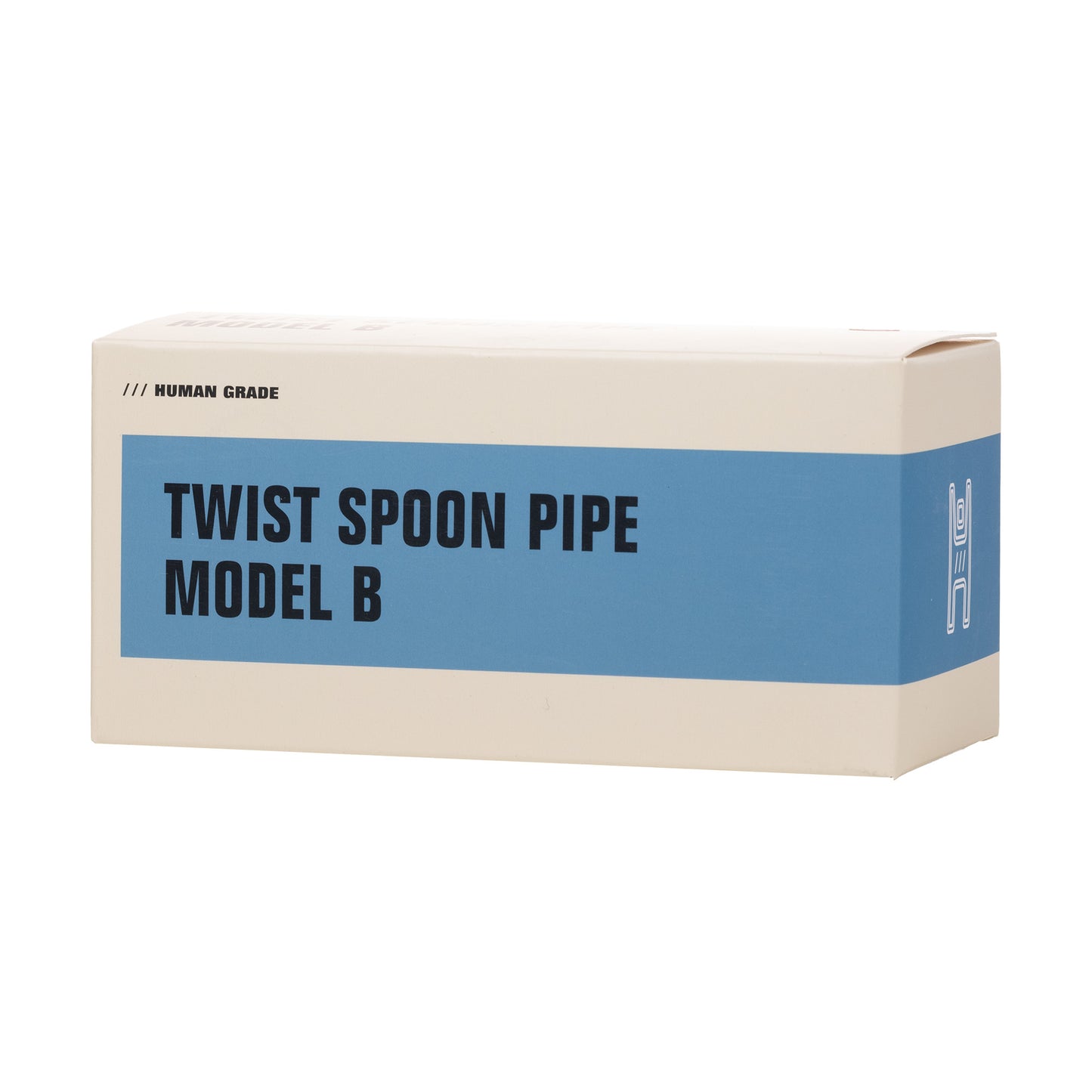 Human Grade Twist Spoon Pipe Model B (SINGLE)
