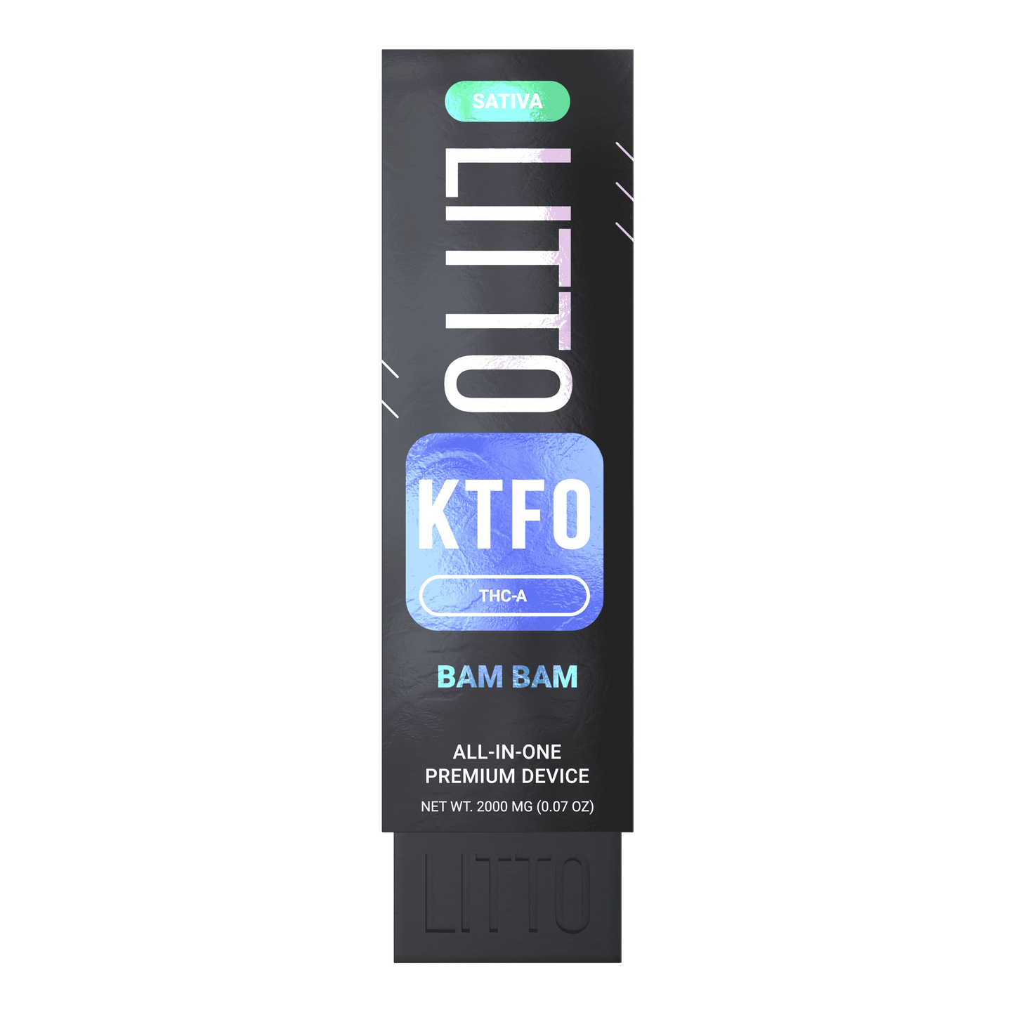 LITTO THC-A KTFO Disposable 2g (SINGLE) [DROPSHIP]