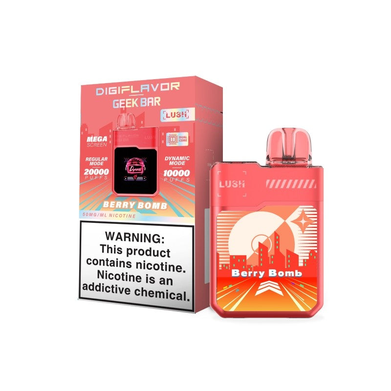 Geek Bar Digiflavor Lush 20K Disposable 18mL (5/pack)