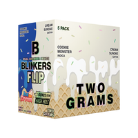 Blinkers FLIP Dual Chamber THC-A Ice Cream Edition Disposable 2g (SINGLE)
