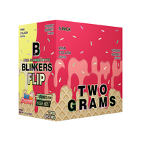 Blinkers FLIP Dual Chamber THC-A Ice Cream Edition Disposable 2g (SINGLE)