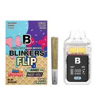 Blinkers FLIP Dual Chamber THC-A Ice Cream Edition Disposable 2g (SINGLE)