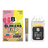 Blinkers FLIP Dual Chamber THC-A Ice Cream Edition Disposable 2g (SINGLE)