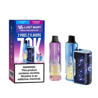 Lost Mary Nera Fullview 70K Disposable Kit 24mL 50mg (5/pack) [TX Compliant]