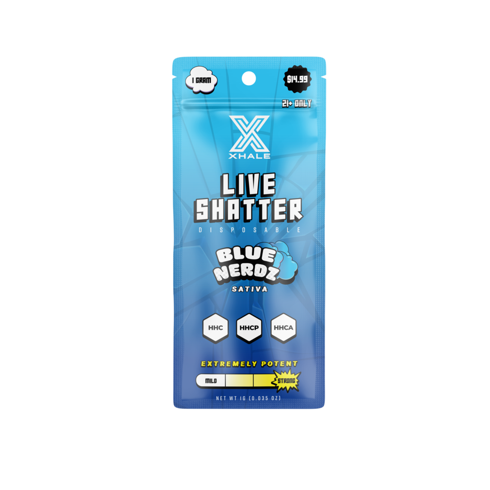 Xhale Live Shatter Disposable 1g (10/Pack) [DROPSHIP]