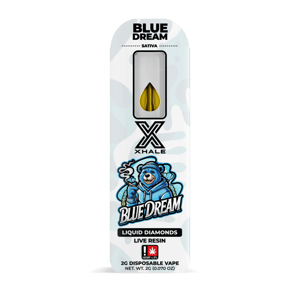 Xhale THC-A Live Resin Disposable 2g (5/Pack) [DROPSHIP]