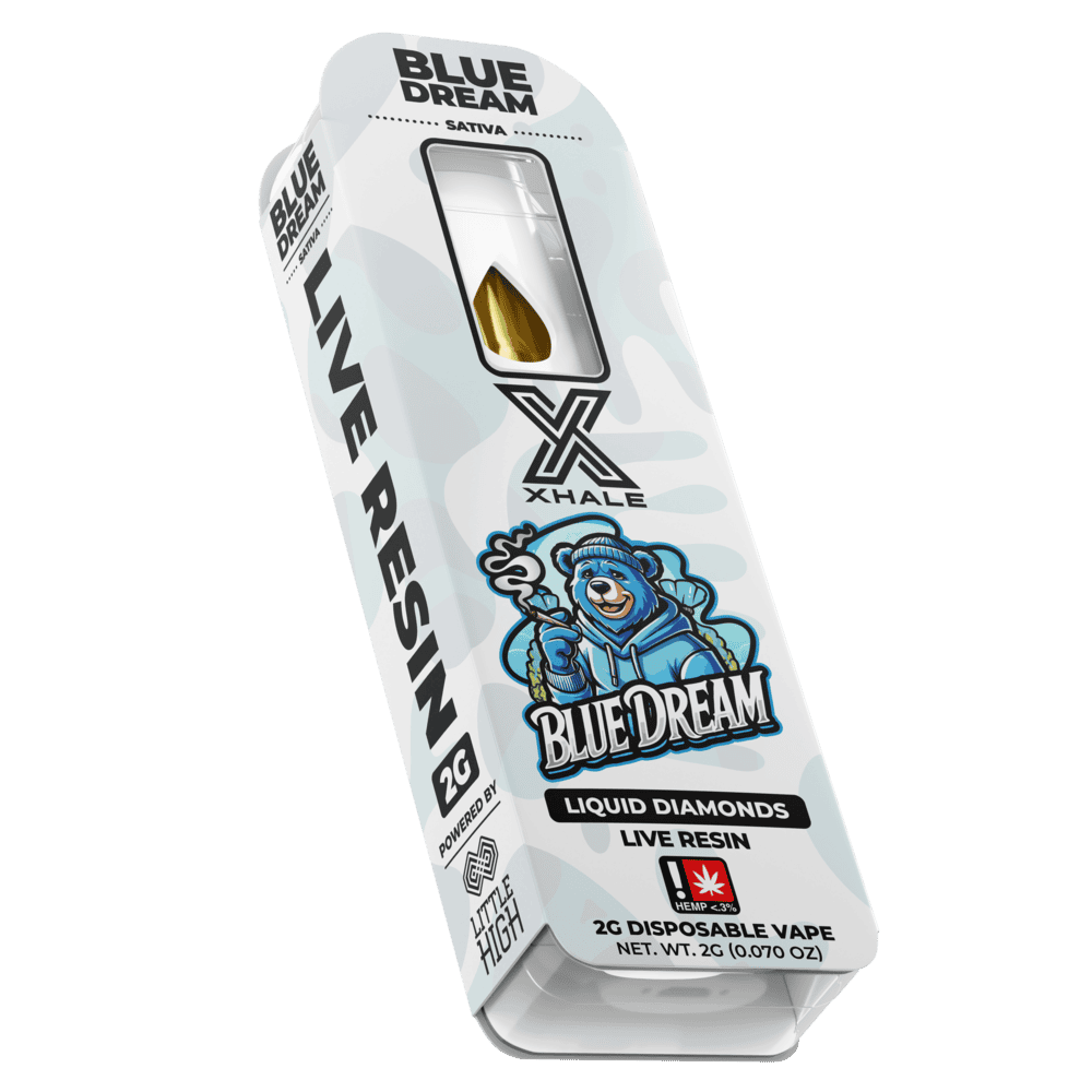 Xhale THC-A Live Resin Disposable 2g (5/Pack) [DROPSHIP]