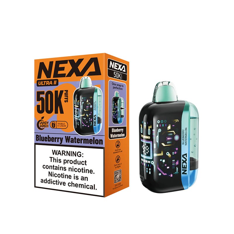 Nexa Ultra II 50K Disposable 20ml 50mg (5/pack)