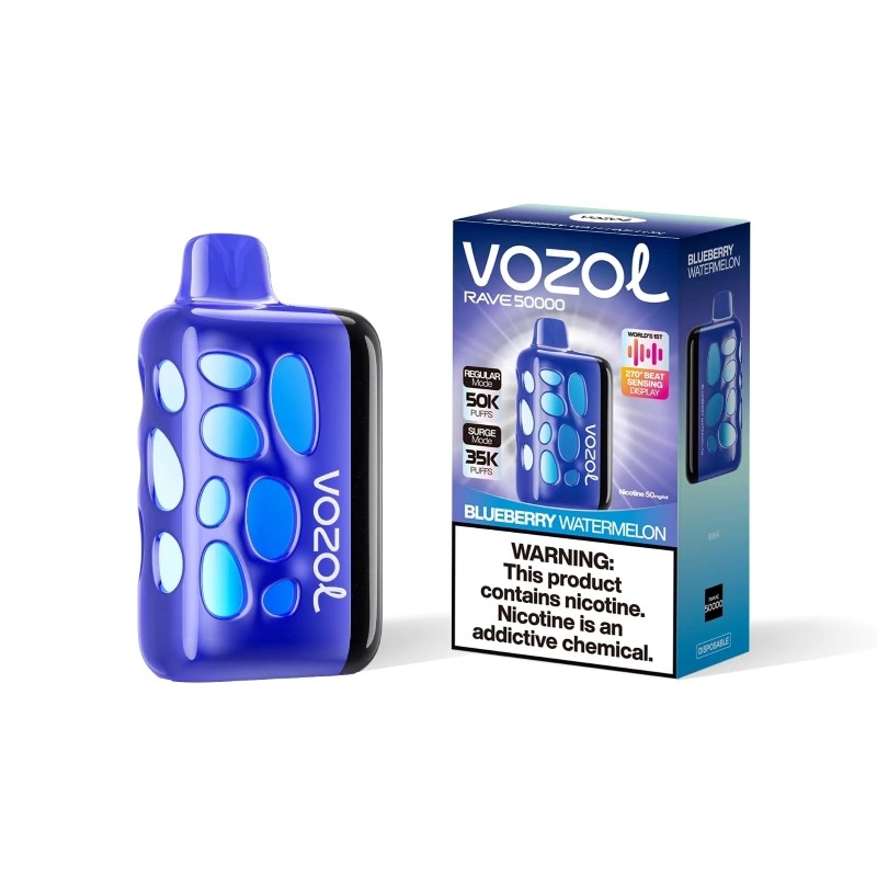 Vozol Rave 50K Disposable 18mL 50mg (5/pack)