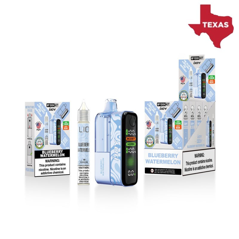 iJoy XP100K Disposable Kit 18mL + 15mL Bottle (5/pack) [TX Compliant]