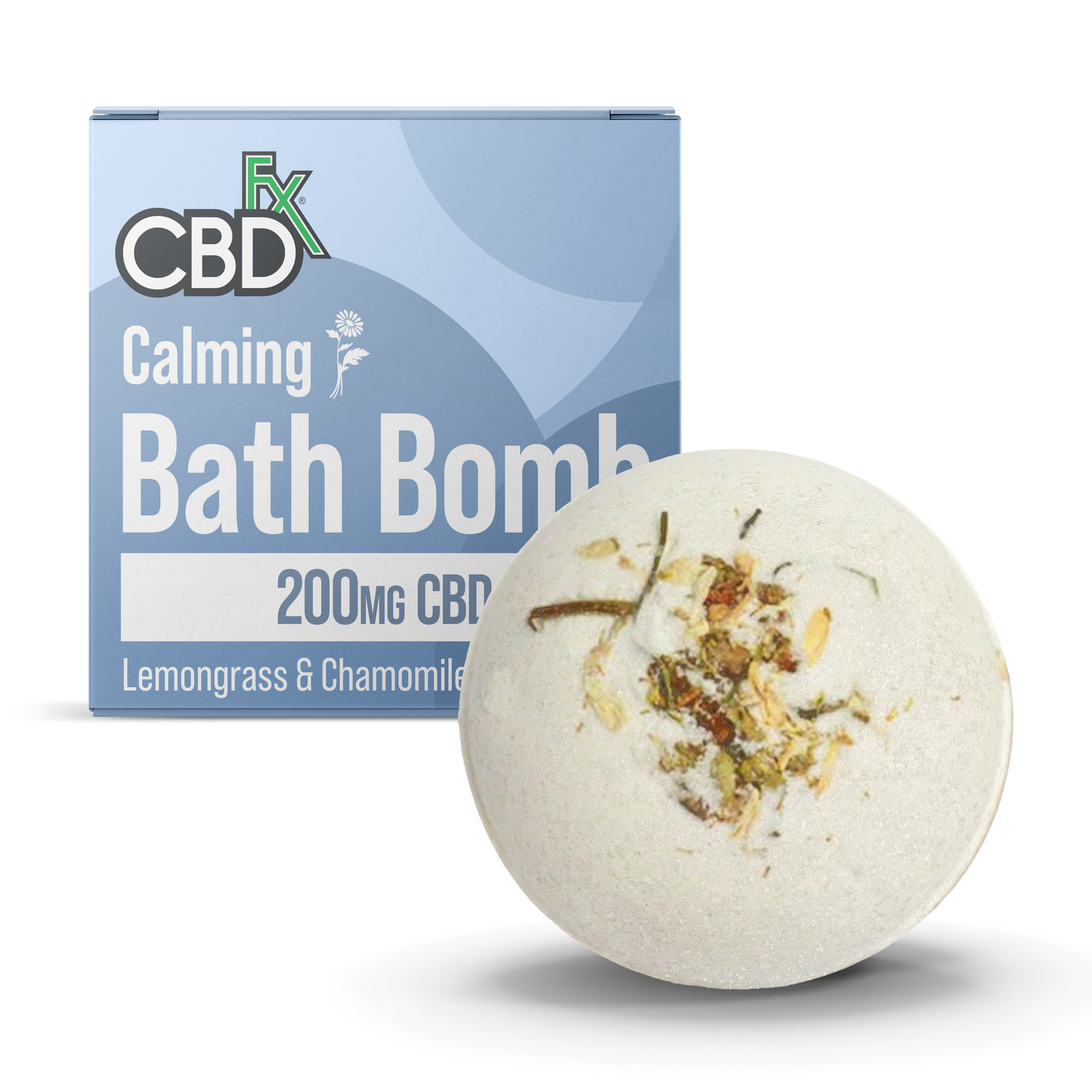 CBDfx Bath Bomb 200mg (6/pack) [DROPSHIP]