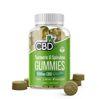 CBDfx Gummies Turmeric 60ct Bottle (4/pack) [DROPSHIP]