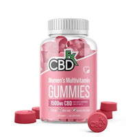 CBDfx Gummies Multi Vitamin 60ct Bottle 1500mg (4/pack) [DROPSHIP]