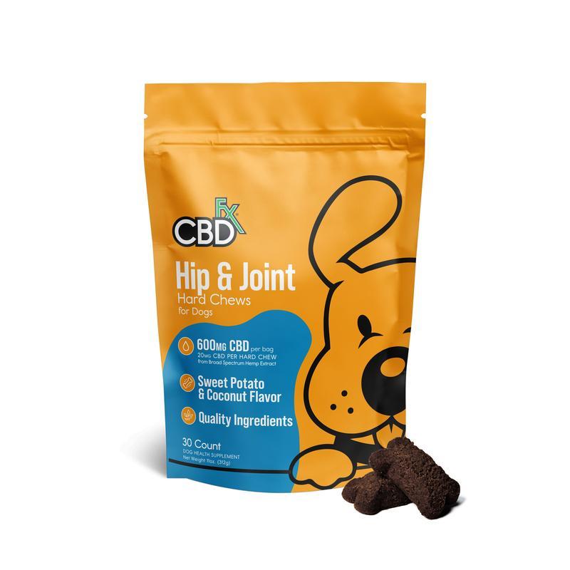 CBDfx Pet Treats Hard Chew 600mg 30ct (12/pack) [DROPSHIP]