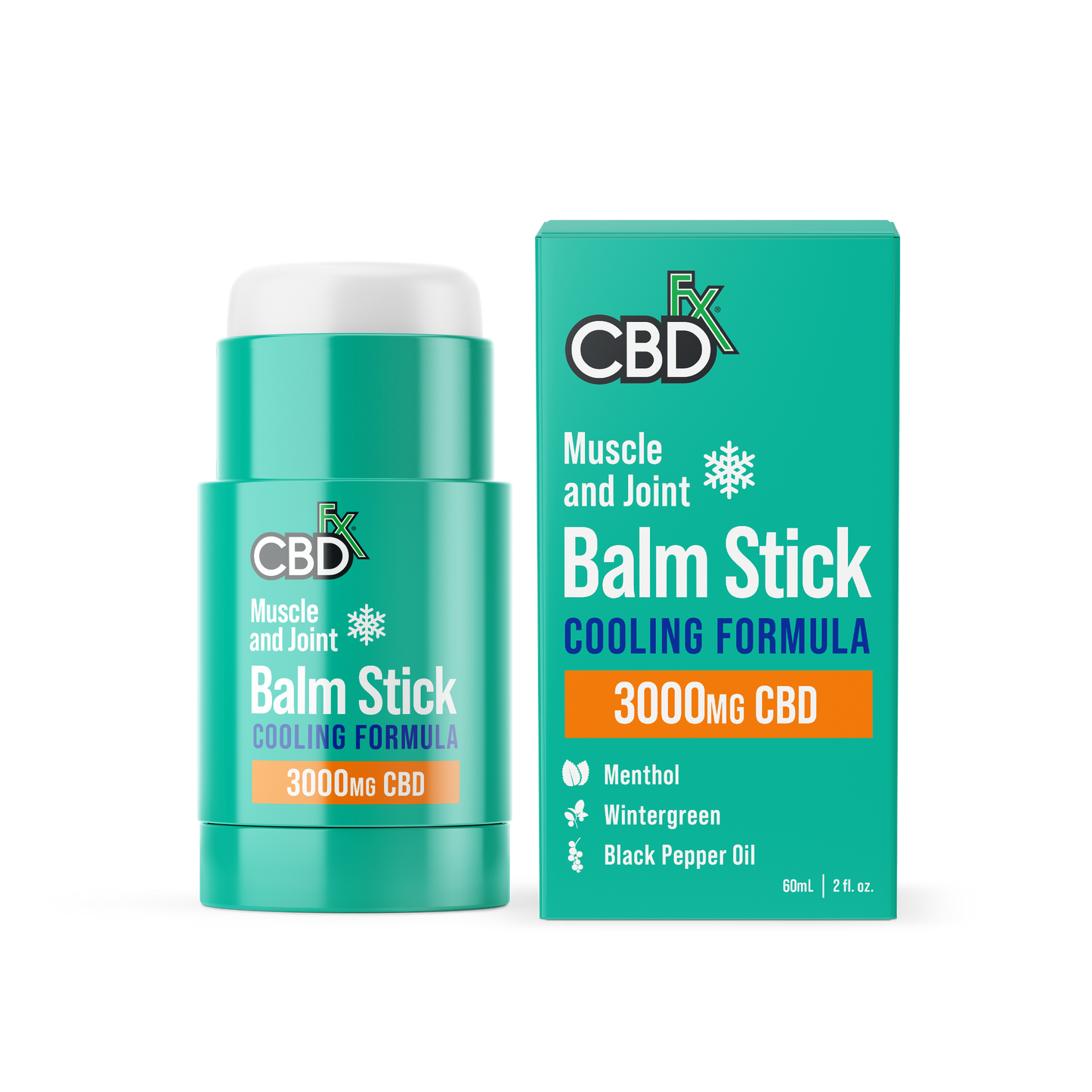 CBDfx Balm Stick Muscle & Joint (6/pack) [DROPSHIP]