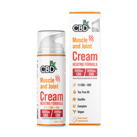 CBDfx Cream Muscle & Joint Heating 1:1 CBD/CBG 50mL (6/pack) [DROPSHIP]