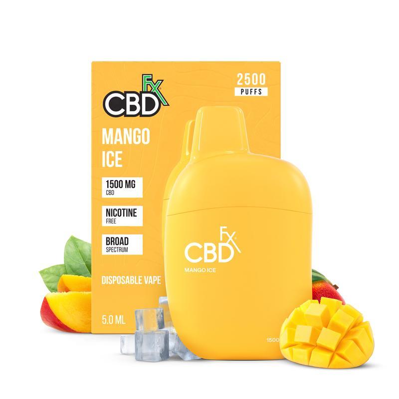 CBDfx Vape Pen 1500mg 5ml (10/pack) [DROPSHIP]