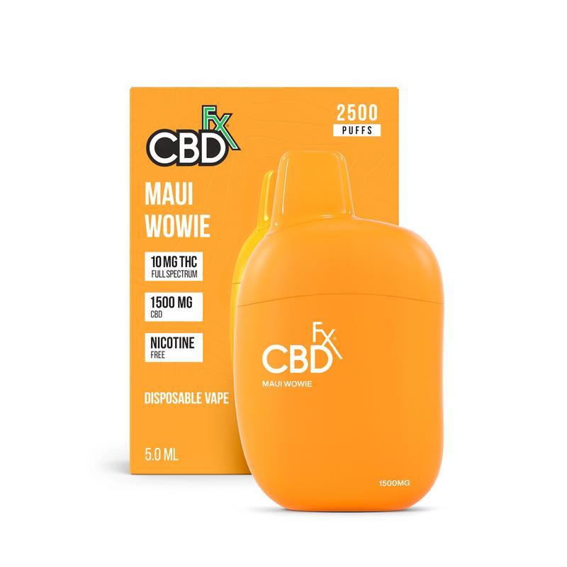 CBDfx Vape Pen CBD/THC 1500mg 5ml (10/pack) [DROPSHIP]