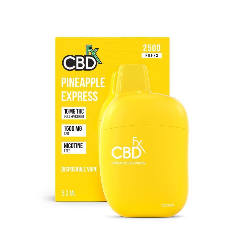 CBDfx Vape Pen CBD/THC 1500mg 5ml (10/pack) [DROPSHIP]