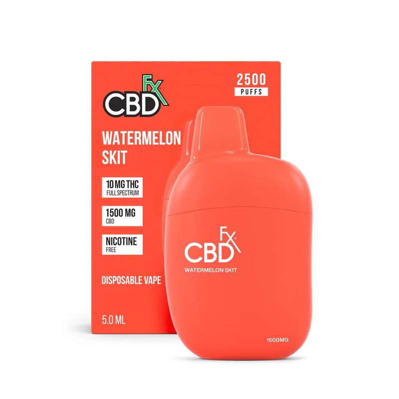 CBDfx Vape Pen CBD/THC 1500mg 5ml (10/pack) [DROPSHIP]