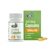 CBDfx Capsules Soft Gel Wellness (6/pack) [DROPSHIP]