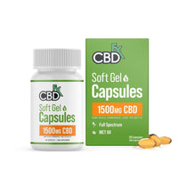 CBDfx Capsules Soft Gel Wellness (6/pack) [DROPSHIP]