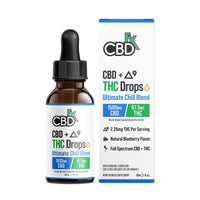 CBDfx Tinctures Ultimate Chill Blend CBD/THC (8/pack) [DROPSHIP]