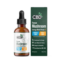 CBDfx Tinctures Focus Mushroom CBG Energy Blend (8/pack) [DROPSHIP]